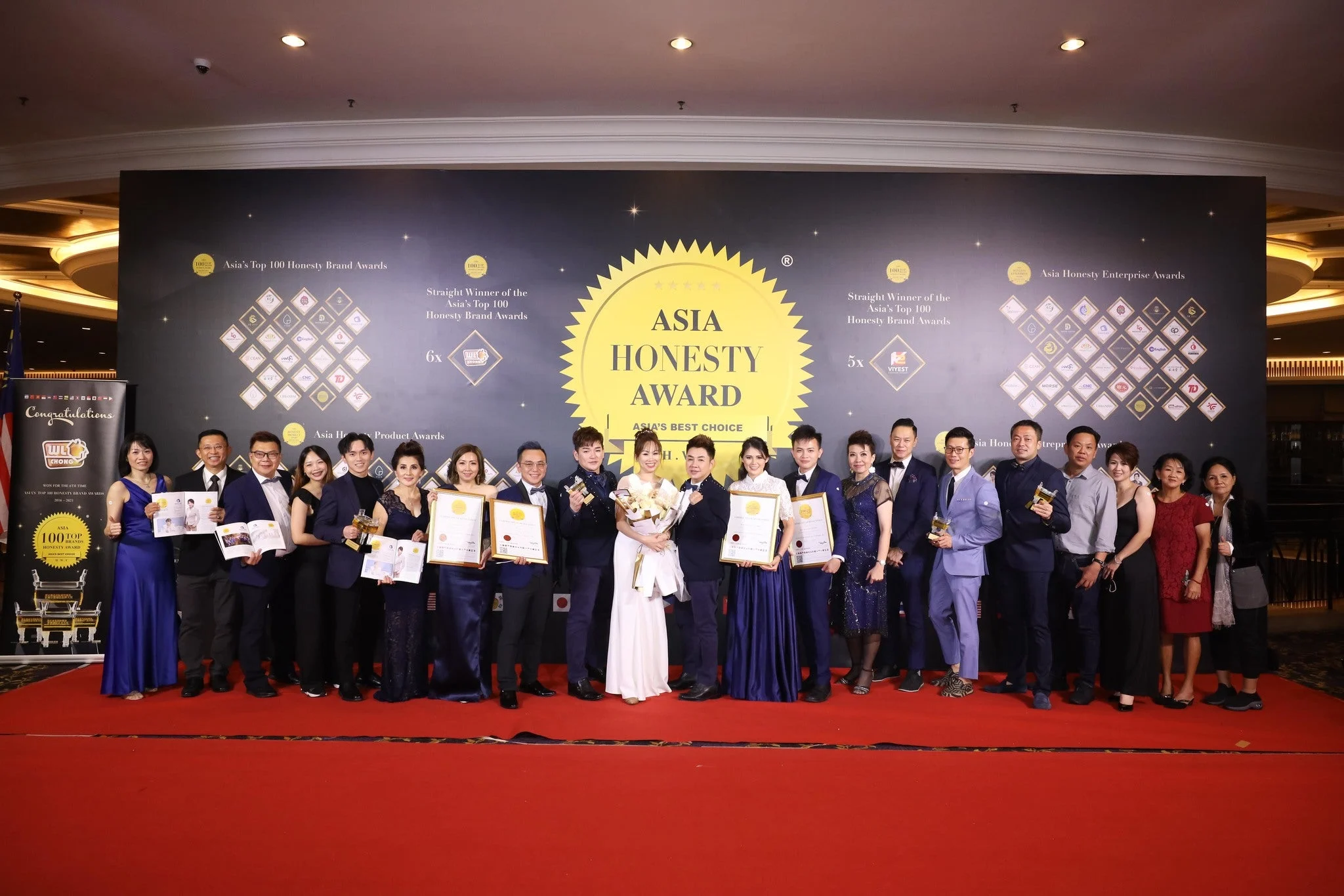 DocLab team receiving the Asia Honesty Awards